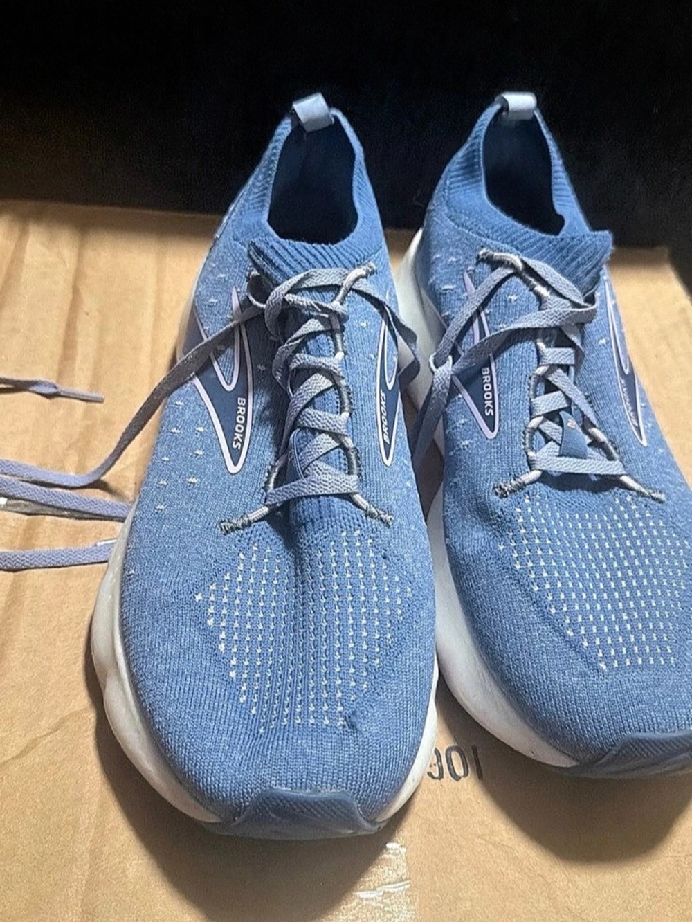 BROOKS GLYCERIN STEALTHFIT 20 WOMEN’S RUNNING SHOES ‘pastel Lilac’ Size 10.5